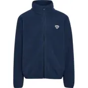 Hummel Kid's Hmljr Fleece Zip Jacket Bee Dress Blues