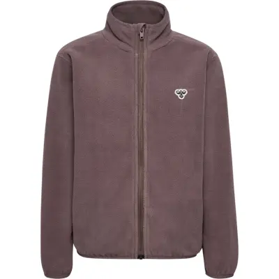 Hummel Kid's Hmljr Fleece Zip Jacket Bee Peppercorn