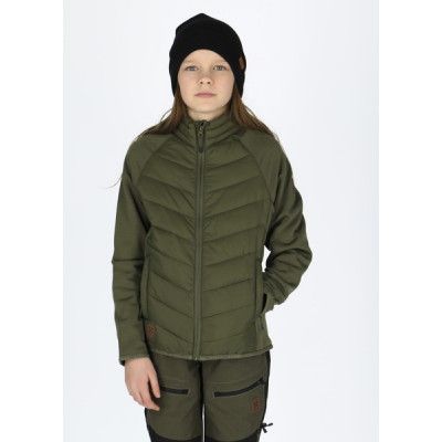 Hybrid Jacket Jr, Olive/Olive, 120,  X-Trail Jackor