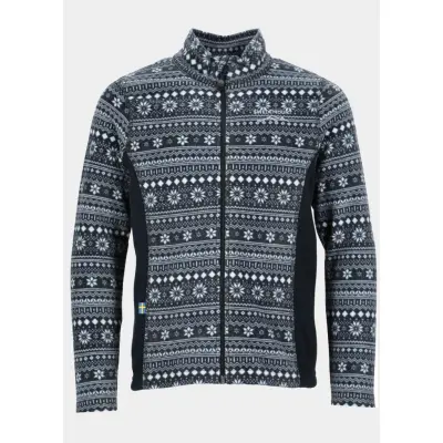 Idre Fleece Ii Jr, Dk. Navy/Light Blue, 130,  Tröjor