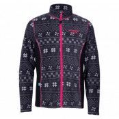 Idre Fleece Jr, Black/Grey, 130, Tröjor