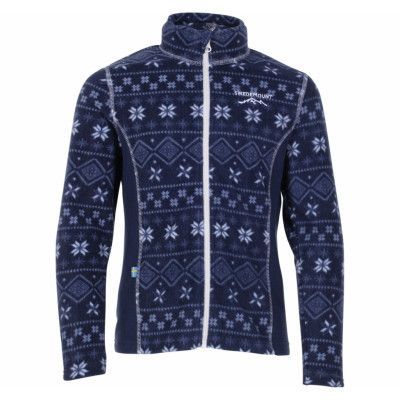 Idre Fleece Jr, Navy/Lt Blue, 120,  Tröjor