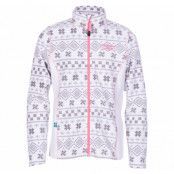 Idre Fleece Jr, White/Lt Grey, 120, Tröjor