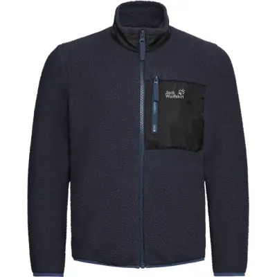 Jack Wolfskin Kids' Lite Curl Fz Dark Navy