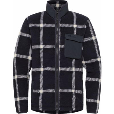 Jack Wolfskin Men's Felslicht Check Jacket Dark Navy