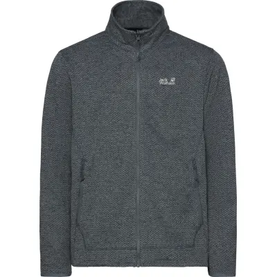 Jack Wolfskin Men's Pinetrail Full Zip Grey Odessa