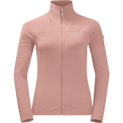 Jack Wolfskin Women's Prelight Full Zip Rose Dawn