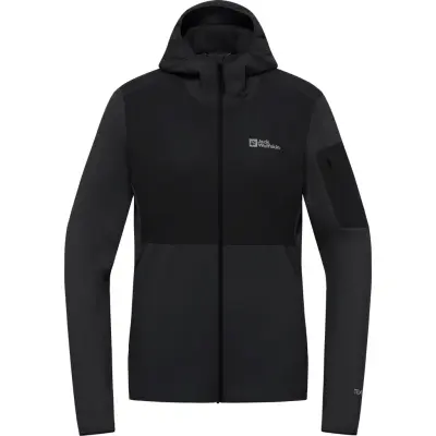 Jack Wolfskin Women's Prelight Trail Hoody Black