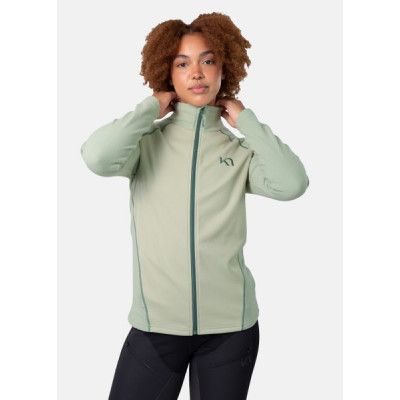 Kari F/Z Fleece, Light Dusty Green, M,  Fleecetröjor