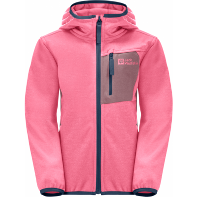 Jack Wolfskin Kids' Active Jacket Pink Lemonade