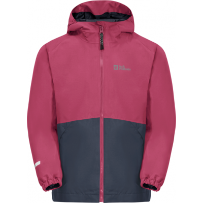 Jack Wolfskin Kids' Iceland 3-in-1 Jacket Dark Fuchsia