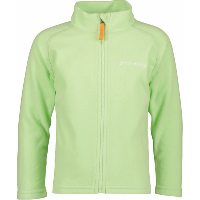 Didriksons Kids' Monte Full Zip 10 Pale Green