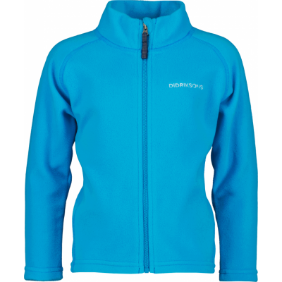 Didriksons Kids' Monte Full Zip 10 Blue Lagoon
