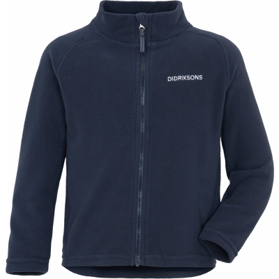 Didriksons Kids' Monte Full Zip 10 Navy