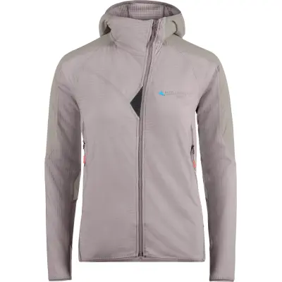 Klättermusen Women's Embla Hood Jacket Ridge Grey/Purple Dove