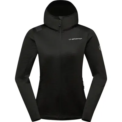 La Sportiva Women's Chill Thermal Hoody Black/Chalk