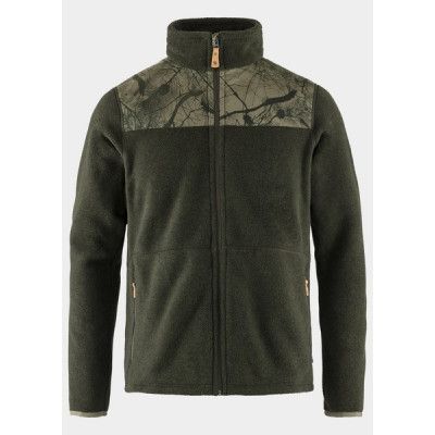 Lappland Fleece M, Laurel Green-Green Camo, 2xl,  Fleecetröjor
