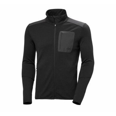 Lifa Merino Midlayer, 990 Black, M,  Ullunderställ