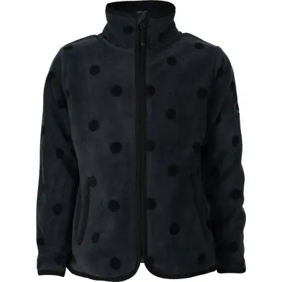 Lindberg Kids' Luleå Fleece Jacket Anthracite