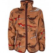Lindberg Kids' Luleå Fleece Jacket Light Brown