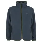 Lindberg Skogsvild Pile Jacket Navy/Green - 130