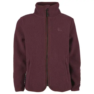 Lindberg Skogsvild Pile Jacket Plum/Plum - 100