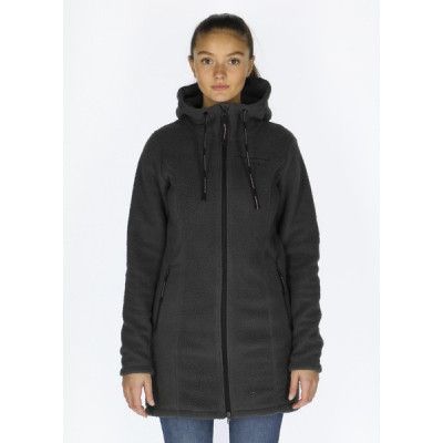 Lofoten Stretch Pile Coat W, Charcoal, 42,  Fleecetröjor