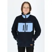 Lofoten Stretch Pile Jr, Navy/Blue, 170, Tröjor
