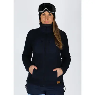 Lofoten Stretch Pile W, Navy/Dk. Navy, 46,  Fleecetröjor