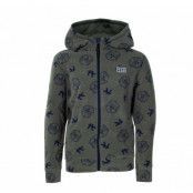 Lwsam 602 - Cardigan, Dark Green, 98, Lego