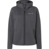 Marmot Wm's Drop Line Full Zip Hoody Black Heather - L