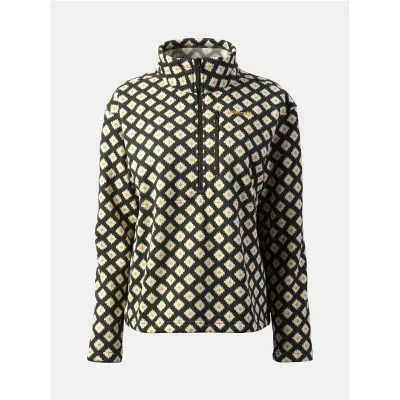 Marmot Wm'S Heavyweight Drop Line Printed 1/2 Z Dark Green Dark Green L