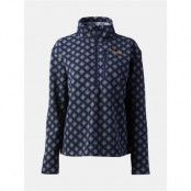 Marmot Wm'S Heavyweight Drop Line Printed 1/2 Zip Navy