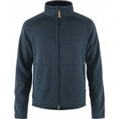 Men's Övik Fleece Zip Sweater Navy