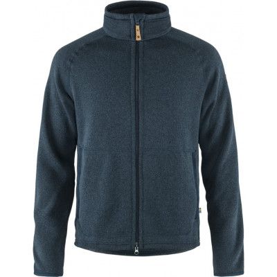 Fjällräven Men's Övik Fleece Zip Sweater Navy