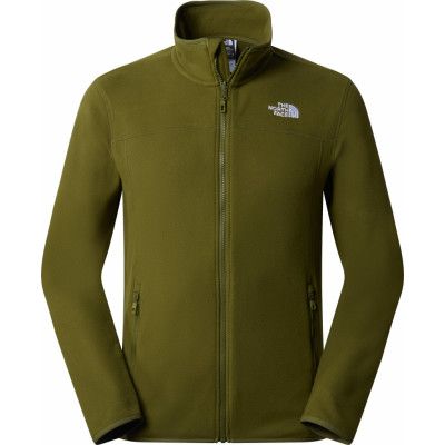 The North Face Men's 100 Glacier Full-Zip Fleece Forest Olive