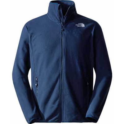 The North Face Men's 100 Glacier Full-Zip Fleece Summit Navy