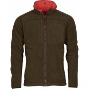 Men's Furudal Reversible Fleece Jacket H.Brown/Red