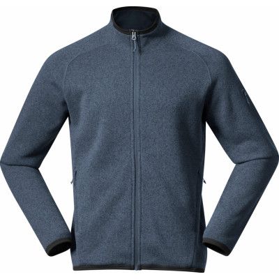 Bergans Men's Kamphaug Knitted Jacket Orion Blue
