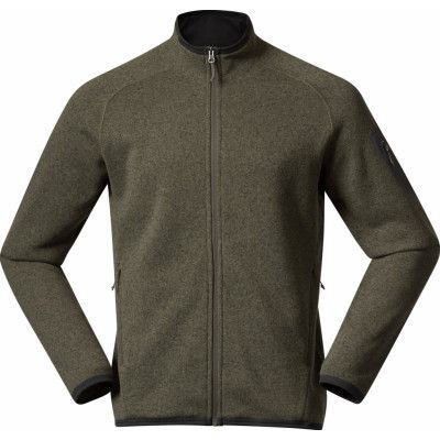 Bergans Men's Kamphaug Knitted Jacket Green Mud