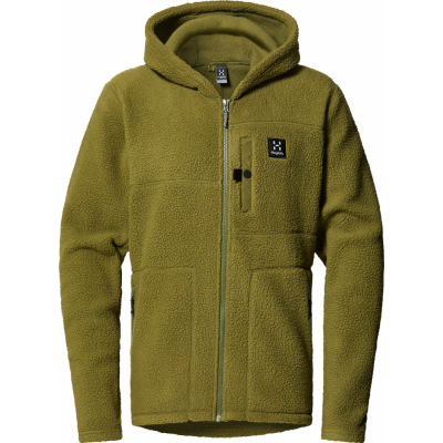 Haglöfs Men's Malung Pile Hood Olive Green