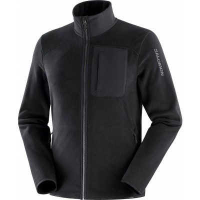 Salomon Men's Outline Polartec Deep Black