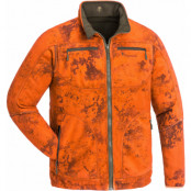 Men's Red Deer Camou Fleece Jacket Strata Blaze/SuedeBr