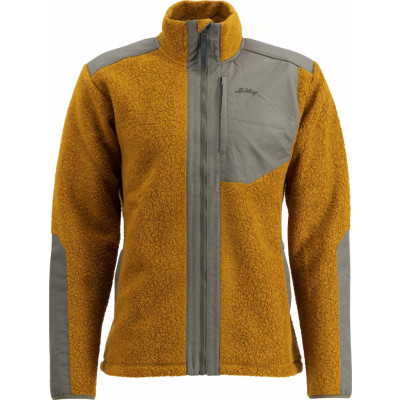 Lundhags Men's Saruk Wool Pile Mid Full Zip Dark Gold