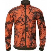 Härkila Men's Wildboar Pro Reversible Fleece Jacket Willow Green/Axis Msp®Wildboar Orange