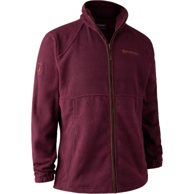 Deerhunter Men's Wingshooter Fleece Jacket Burgundy