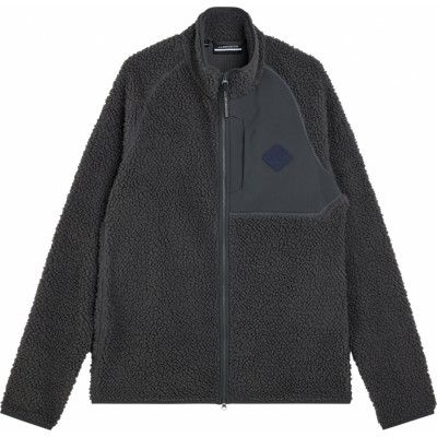 J.Lindeberg Men's Zeke Pile Mid Layer Volcanic Ash