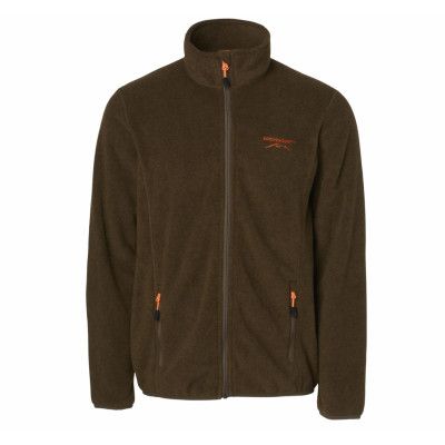 Molde Fleece Jacket Sr, Forrest Green/Orange, 4xl,  Tröjor