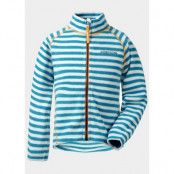 Monte Printed Kid's Jacket, Glacier Blue Simple Stripe, 110, Tröjor