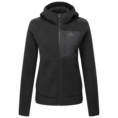 Mountain Equipment Highpile Hooded Womens Jacket Black